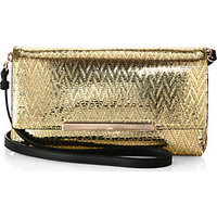 Christian Louboutin Metallic Flap Bag photo