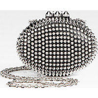 Christian Louboutin Mina Spiked Clutch photo