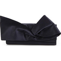 Christian Louboutin Satin Bow Clutch photo