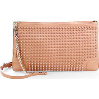 Christian Louboutin Studded Leather Clutch photo