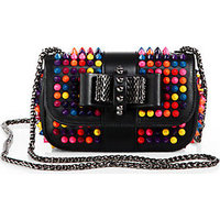 Christian Louboutin Sweety Charity Multicolor Studded Crossbody Bag photo