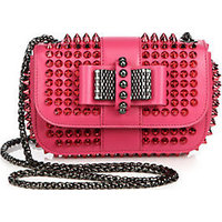 Christian Louboutin Sweety Charity Spike-Studded Crossbody Bag photo