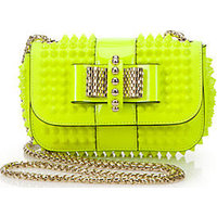 Christian Louboutin Sweety Charity Spike-Studded Crossbody Bag photo