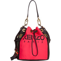 Kenzo Colorblock "Kanvas" Bucket Bag photo