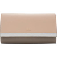 Smythson Colorblock Panama Travel Clutch photo