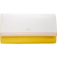 Smythson Colorblock Panama Travel Clutch photo