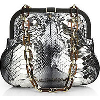 Dee Ocleppo Mustique Mixed-Media Convertible Shoulder Bag photo