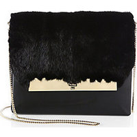 Dee Ocleppo Soho Leather & Mink Fur Crossbody Bag photo