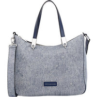 Marc by Marc Jacobs Denim-Effect Ninja Shoulder Bag photo