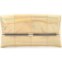 Diane von Furstenberg 440 Metallic Clutch photo