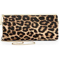 Diane von Furstenberg Tira Calf Hair Clutch photo