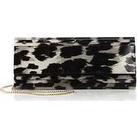 Diane von Furstenberg Twilight Vintage Leo Clutch photo