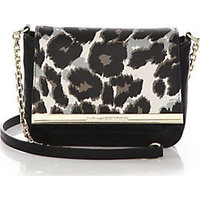 Diane von Furstenberg Voyage Leopard-Print Crossbody Bag photo