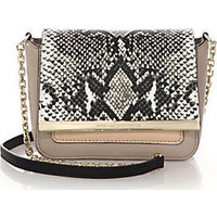 Diane von Furstenberg Voyage Multicolor Python-Print Crossbody Bag photo