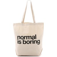 Dogeared Normal Is Boring Tote photo