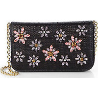 Dolce & Gabbana Embellished Raffia Convertible Clutch photo