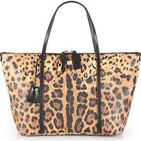 Dolce & Gabbana Escape Large Leopard-Print Tote photo