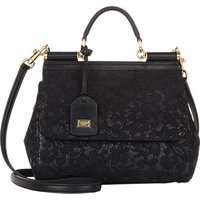 Dolce & Gabbana Lace Medium Miss Sicily Bag photo