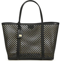 Dolce & Gabbana Perforated Textured-Leather Tote photo