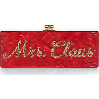 Edie Parker Flavia "Mrs. Claus" Holiday Clutch photo