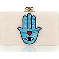 Edie Parker Jean Sacred Acrylic Clutch photo