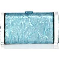 Edie Parker Lara Backlit Acrylic Clutch photo