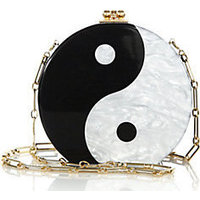 Edie Parker Oscar Yin-Yang Acrylic Crossbody Bag photo