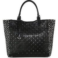 ELA Scandi Studded Tote with Spotted Calf Hair photo