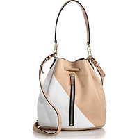 Elizabeth and James Cynnie Two-Tone Leather Bucket Bag photo