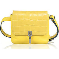 Elizabeth and James Cynnie Crocodile-Embossed Belt Bag photo