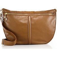 Elizabeth and James Scott Leather Convertible Crossbody Hobo Bag photo