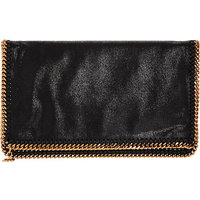 Stella McCartney Falabella Shaggy Deer Foldover Clutch photo