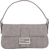 Fendi Jacquard Baguette Shoulder Bag photo