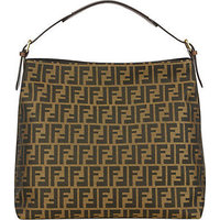 Fendi Large Zucca Canvas Hobo Bag photo