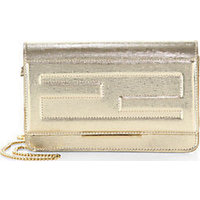 Fendi Metallic Saffiano Chain Wallet photo