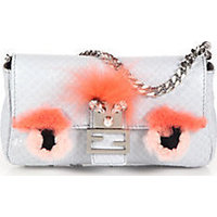 Fendi Micro Python, Mink Fur & Fox Fur Buggie Baguette photo