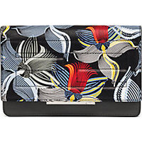 Fendi Orchid-Print Chain Wallet photo