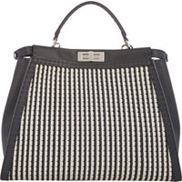 Fendi Woven Medium Selleria Peekaboo Bag photo