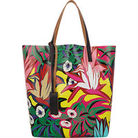 Marni Floral Lemmon Collage Tote Bag photo