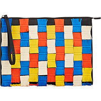 Marni Fringe-Patch Clutch photo