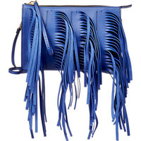 Marni Fringed Biker Clutch photo