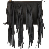 Marni Fringed Biker Clutch photo