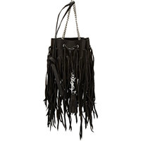 Saint Laurent Fringed Bucket Bag photo