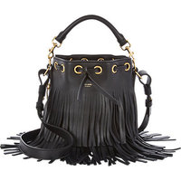 Saint Laurent Fringed Small Bucket Bag photo