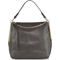 Furla Exclusively for Saks Fifth Avenue Zenith Chain Teju-Embossed Leather Hobo Bag photo