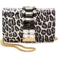 Gedebe Clicky Snakeskin Shoulder Bag photo