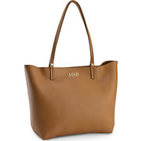 GiGi New York Personalized Leather Tori Travel Tote photo