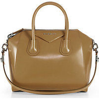 Givenchy Antigona Small Glazed Leather Satchel photo