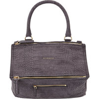 Givenchy Croc-Embossed Medium Pandora Messenger photo