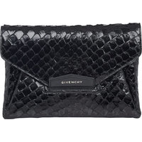 Givenchy Fish-Skin Antigona Medium Envelope Clutch photo